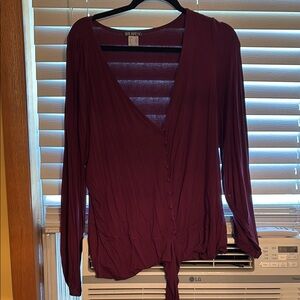 Mendocino Women's Burgundy Top